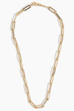 Vintage La Rose Necklaces 18" Bold Link Paper Clip Chain Necklace in 14k Yellow Gold Vintage La Rose 18" Bold Link Paper Clip Chain Necklace in 14k Yellow Gold