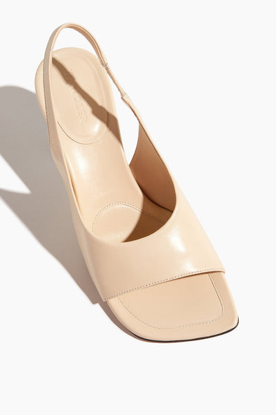 Wandler Strappy Heels Julio Slingback in Pearl Cream Wandler Julio Slingback in Pearl Cream