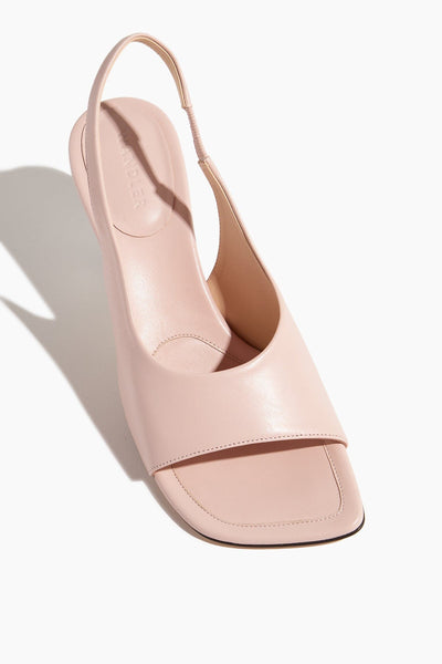 Wandler Strappy Heels Julio Slingback in Pearl Pink Wandler Julio Slingback in Pearl Pink