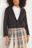 WE-AR4 Jackets Cropped Hooded Blazer in Black Night WE-AR4 Cropped Hooded Blazer in Black Night