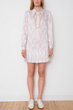 WE-AR4 The Flapper Dress in Silver Multi