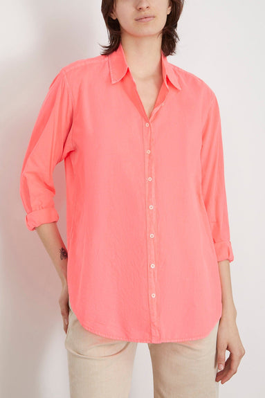 Xirena Tops Beau Shirt in Neon Pink