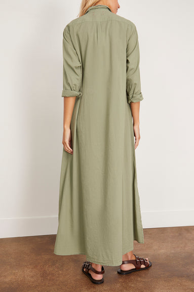 Boden Dress in Green Army