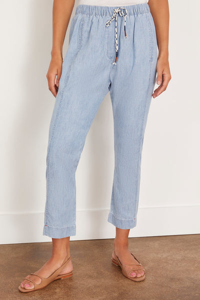 Draper Pant in Dusty Blue