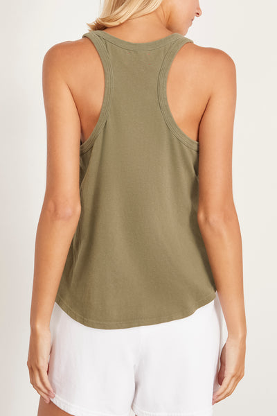 Xirena Tops Jett Tank in Dune Green Xirena Jett Tank in Dune Green