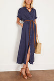 Linnet Dress in Navy