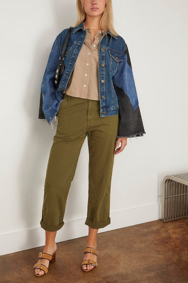 Xirena Tops Morgan Shirt in Taupe Xirena Morgan Shirt in Taupe