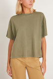 Xirena Tops Palmer Tee in Dune Green Xirena Palmer Tee in Dune Green