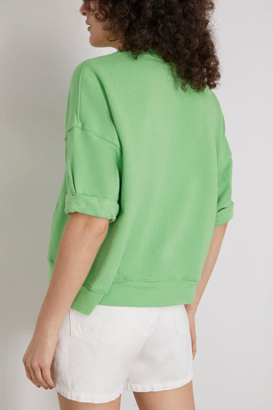 Xirena Sweatshirts Trixie Sweatshirt in Lush Green Xirena Trixie Sweatshirt in Lush Green