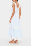 Xirena Anita Dress in Blue White Stripe
