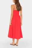 Xirena Bardot Dress in Red Flash