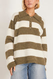 Xirena Sweaters Brenton Sweater in Cream Loden Brenton Sweater in Cream Loden