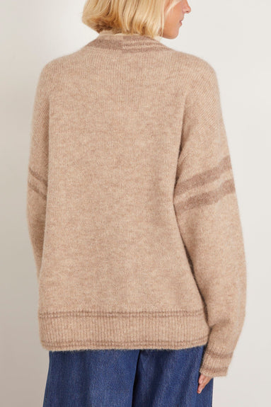 Xirena Sweaters Carey Sweater in Cream Beige Carey Sweater in Cream Beige