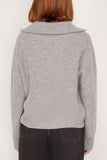 Xirena Sweaters Maylin Sweater in Oyster Grey Xirena Maylin Sweater in Oyster Grey