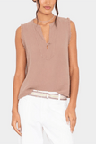 Xirena Portia Top in Ash Brown