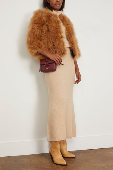 Yves Salomon Jackets Feathers Jacket in Madeleine Yves Salomon Feathers Jacket in Madeleine