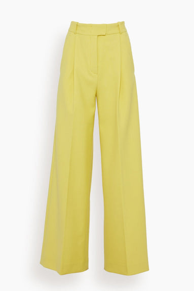Dorothee Schumacher Pants Refreshing Ambition Pants in Bright Yellow