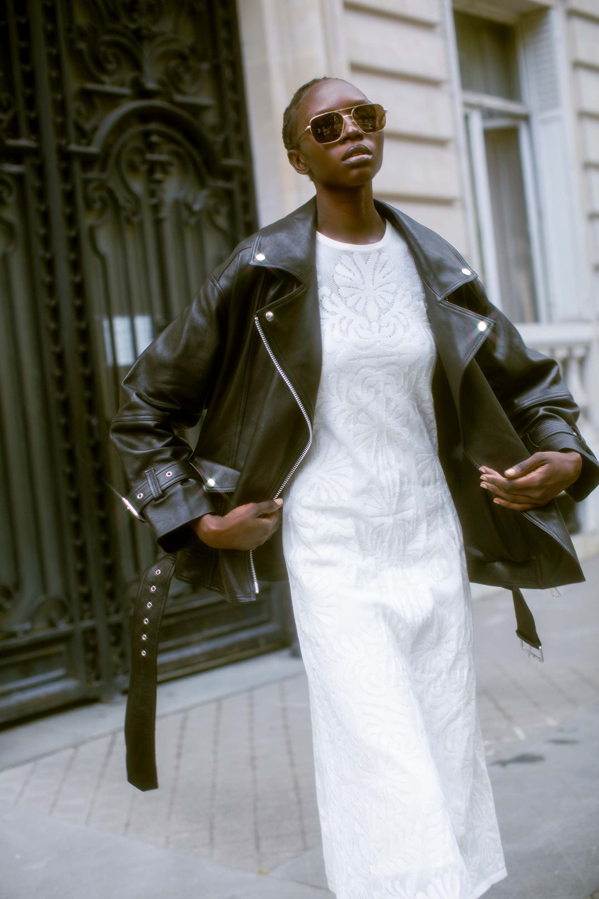 Dorothee Schumacher Jackets Sleek Statement Jacket in Pure Black Dorothee Schumacher Sleek Statement Jacket in Pure Black