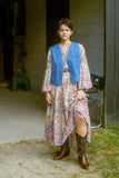 Sea Dresses Tess Print Long Sleeve Pintucked Dress in Cream Sea Tess Print Long Sleeve Pintucked Dress in Cream
