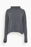 Lisa Yang Sweaters Sandy Sweater in Graphite