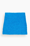 Proenza Schouler Skirts Stretch Boucle Mini Skirt in Turquoise