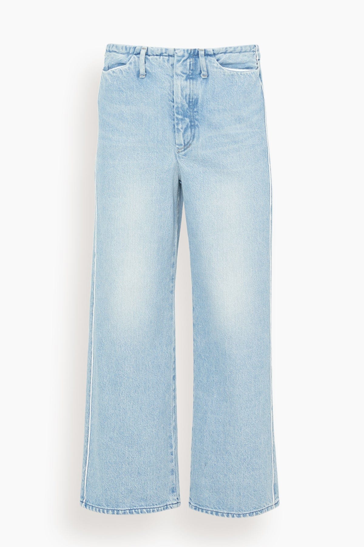 Tanaka Jeans The Selvedge Jean Trouser in Bleach Blue