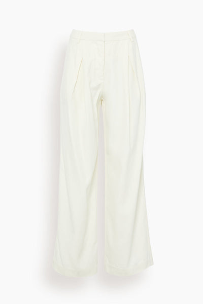 Trouser in Ivory