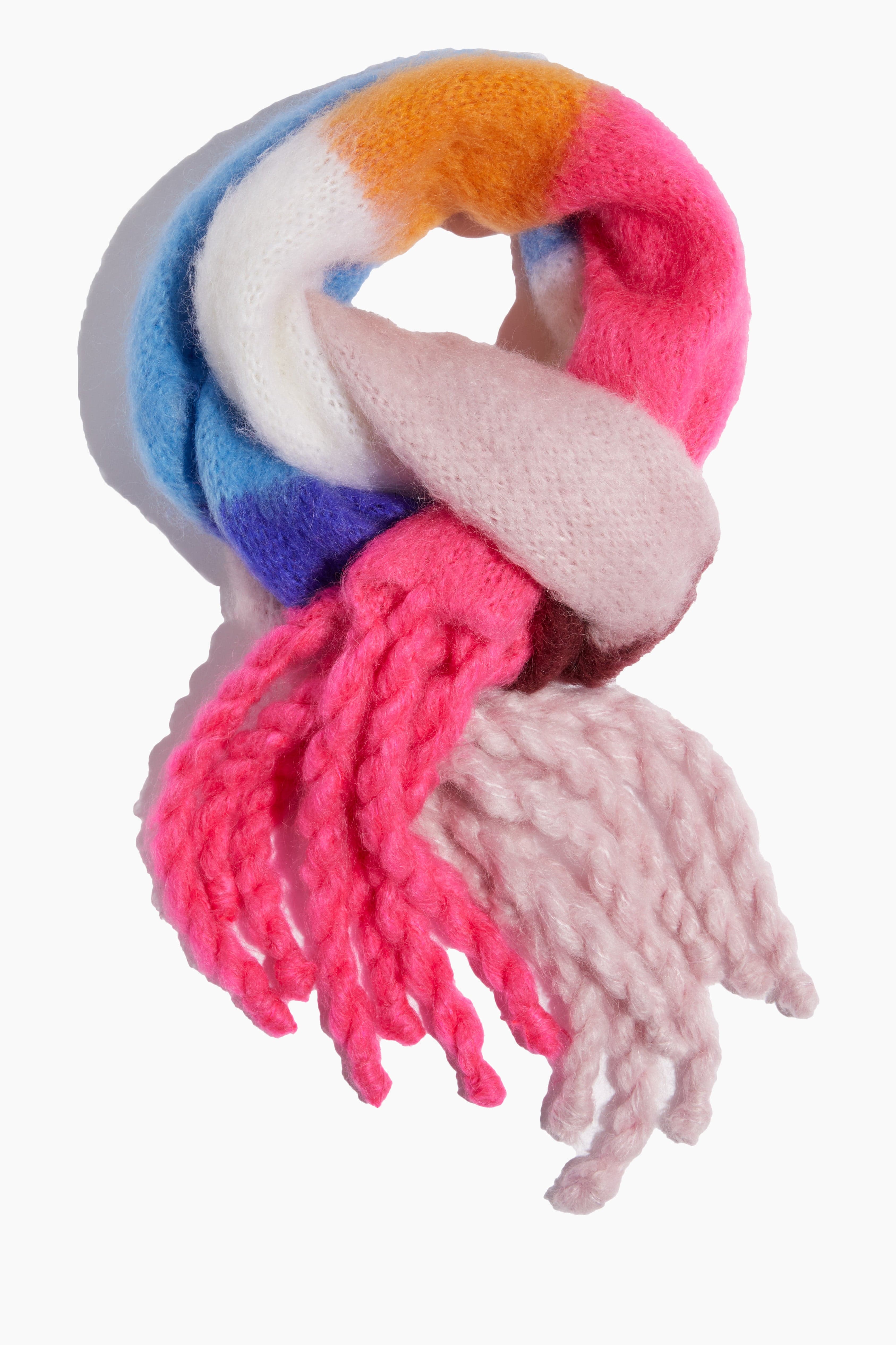 Forte Forte Scarves Diamante Inlay Scarf in Arcoiris