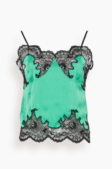 Paco Rabanne Tops Tank Top in Bright Green