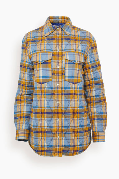 Mysen Jacket in Blue/Yellow