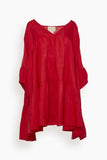 Airi Mini Dress in Cherry