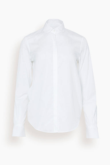 Bourrienne Paris Tops Automne Shirt in White