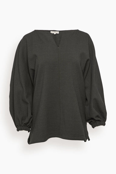 Ann Mashburn Tops Elora Top in Dark Olive