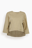 Sculpted Top in Clay
