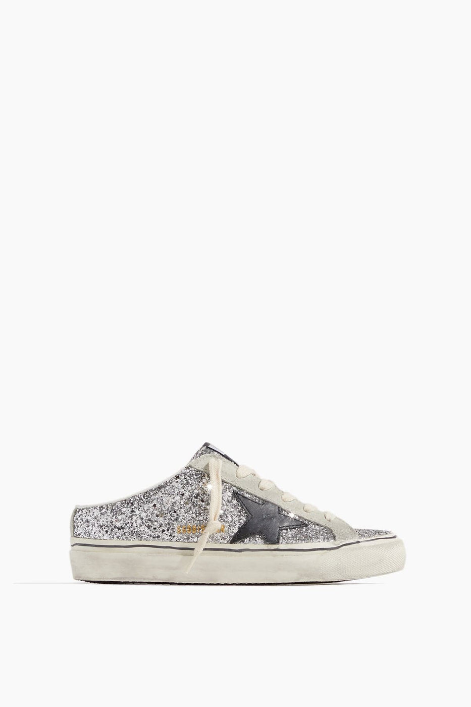 Golden Goose Shoes Low Top Sneakers Superstar Sneaker in Silver/Ice/Black