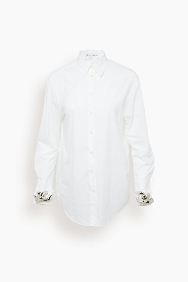 Chain Link Shirt in White