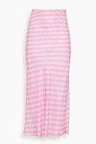 Kitri Skirts Layla Tile Skirt in Pink Wavy