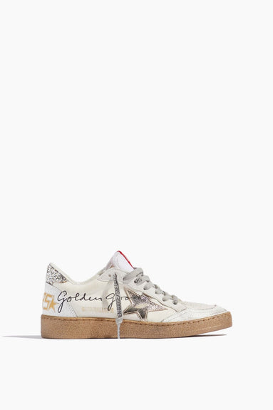 Golden Goose Shoes Sneakers Ball Star Sneaker in Creamy White/Gold/White