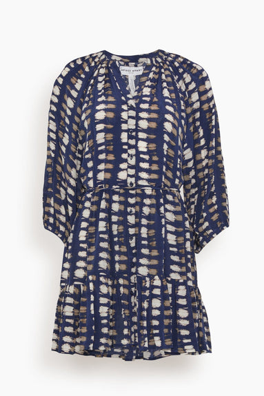 Apiece Apart Dresses Mini Mitte Dress in Navy Shibori Small