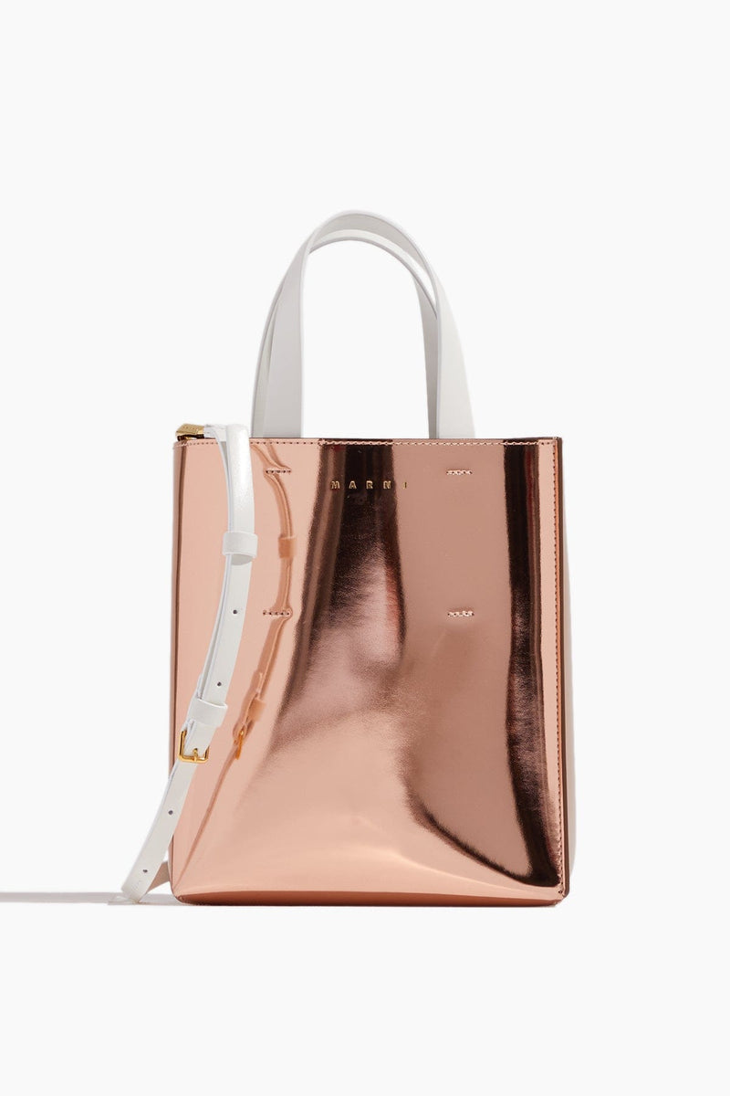 River Island Rose Gold Metallic Beach Tote Bag Rose Gold Metallic Beach Tote  Bag in Pink