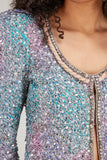 Isabel Marant Jackets Apazi Jacket in Green/Silver