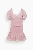 LoveShackFancy Dresses Jarrah Dress in Candy Pink