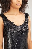 Dries Van Noten Dresses Damaras Embroidered Dress in Black Dries Van Noten Damaras Embroidered Dress in Black