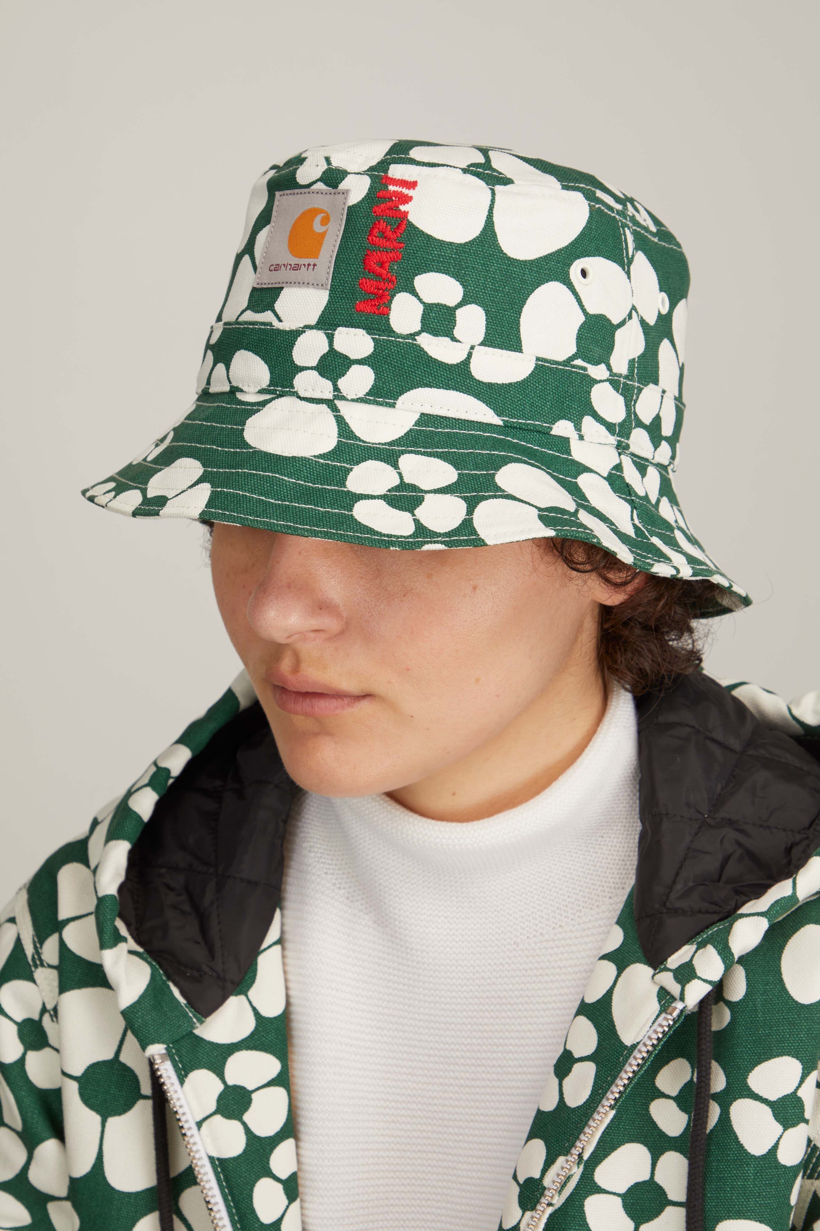 Marni Hats Hat in Forest Green