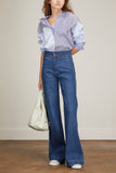 Askk NY Jeans Brighton Wide Leg Jean in Mercury Askk NY Brighton Wide Leg Jean in Mercury