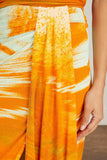 Simkhai Skirts Gwena Jersey Skirt in Masala Marble Print Jonathan Simkhai Gwena Jersey Skirt in Masala Marble Print