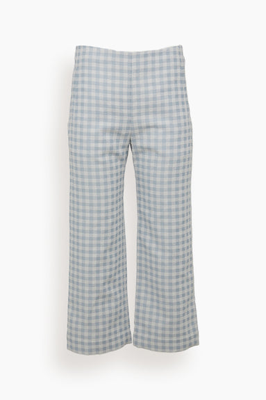 Straight Leg Trouser in Vintage Blue