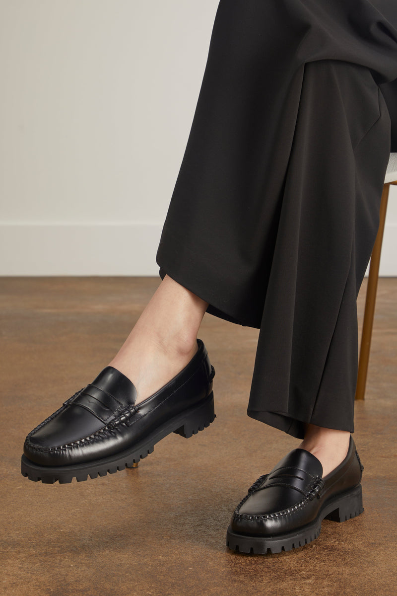 Sebago Dan Lug Loafer in Black – Hampden Clothing