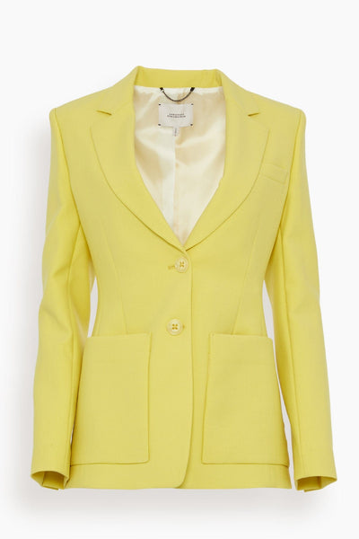 Refreshing Ambition Jacket in Bright Yellow