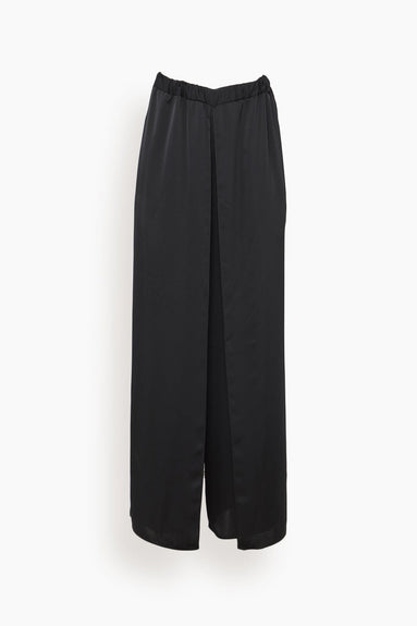 Rosetta Getty Pants Split Front Pant in Black